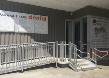 Front area of Paramus Park Mall Dental