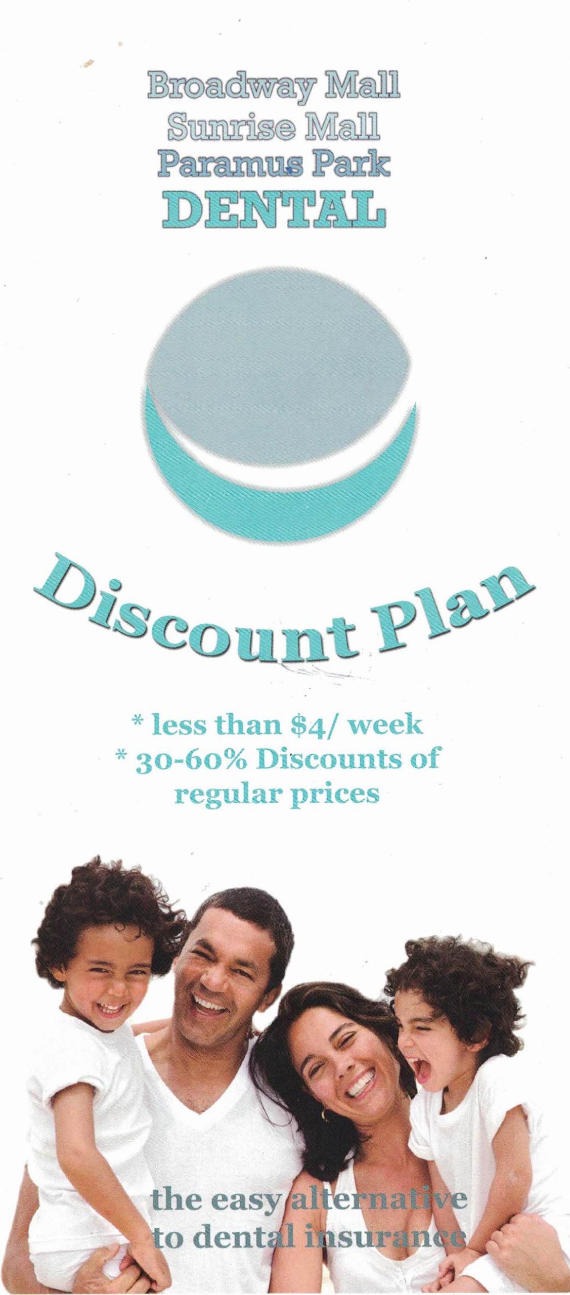 Discount Plan at Paramus Park Mall Dental
